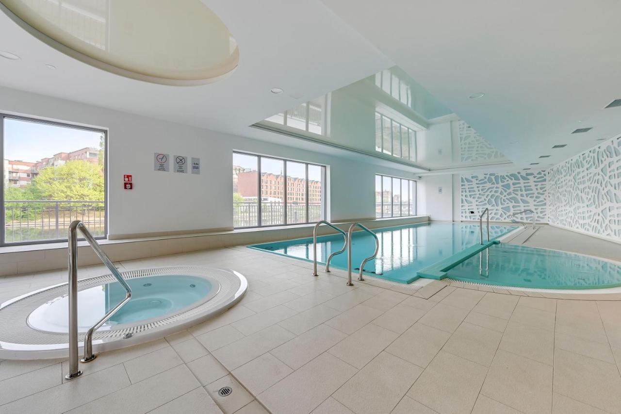 Apartments Waterlane Island Pool & Gym Spa Gdansk Dış mekan fotoğraf
